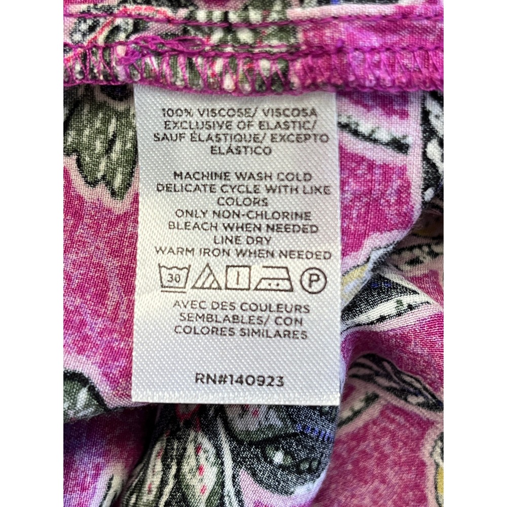 LOFT Maxi Dress Sz 14 Milkmaid Floral Ruffle Sleeve‎ Smocked Babydoll Romantic - Picture 6 of 11